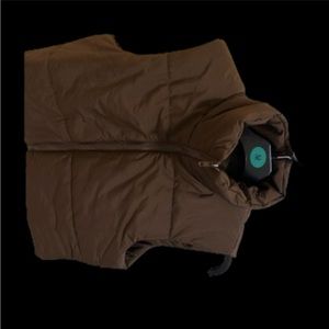 shein vest size m perf for fall !! 🤎